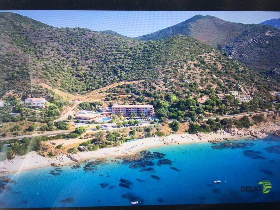 Bel App T2 En Bord De Mer Vue Sanquinaires Piscine Ajaccio  Extérieur photo